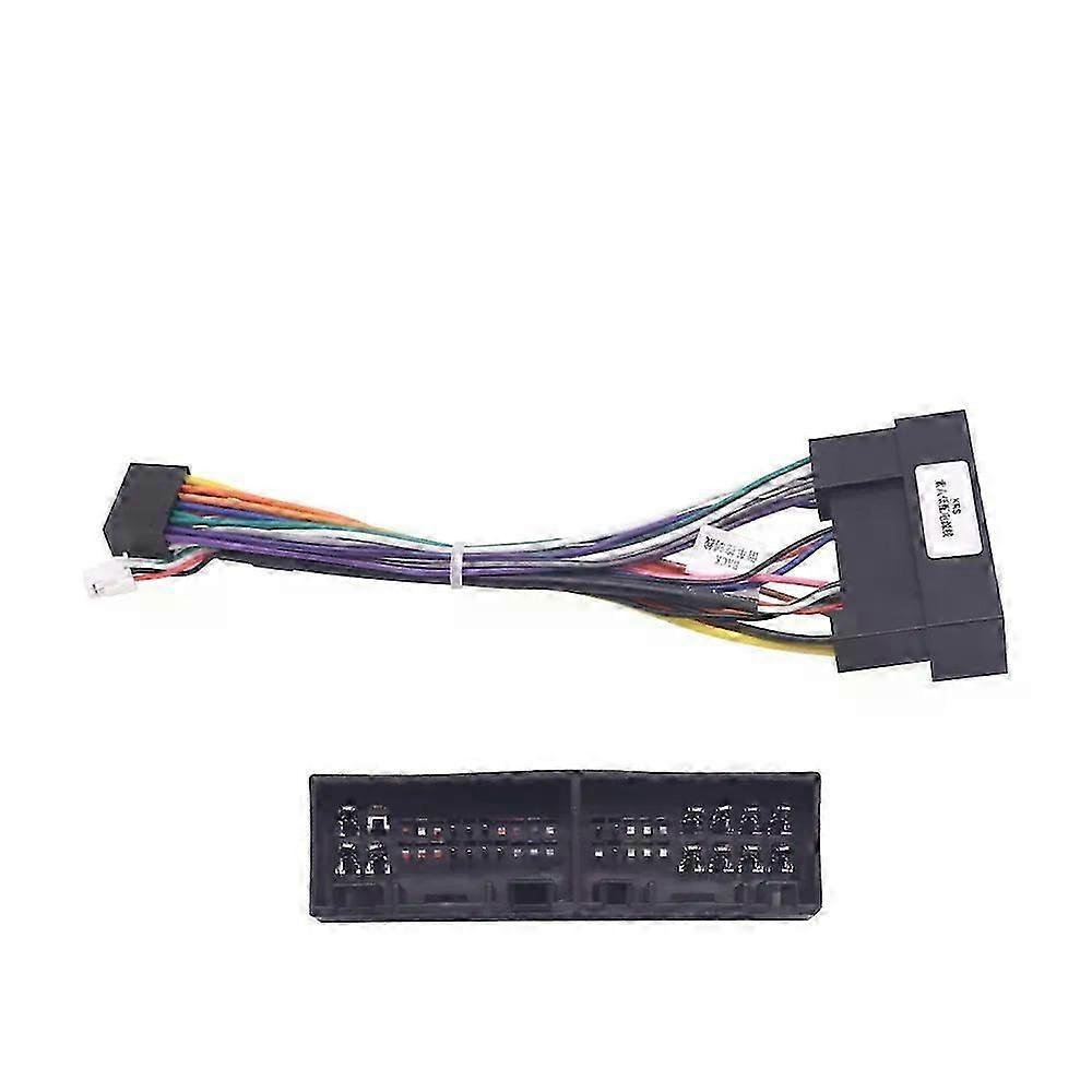 Kabelbaumadapter 16-poliger Stecker Auf 18-poligen/24-poligen Anschluss Für Android-autoradios, Passend Für Hyundai Accent, Sonata, Kia Sportage, Rio-jxlgv