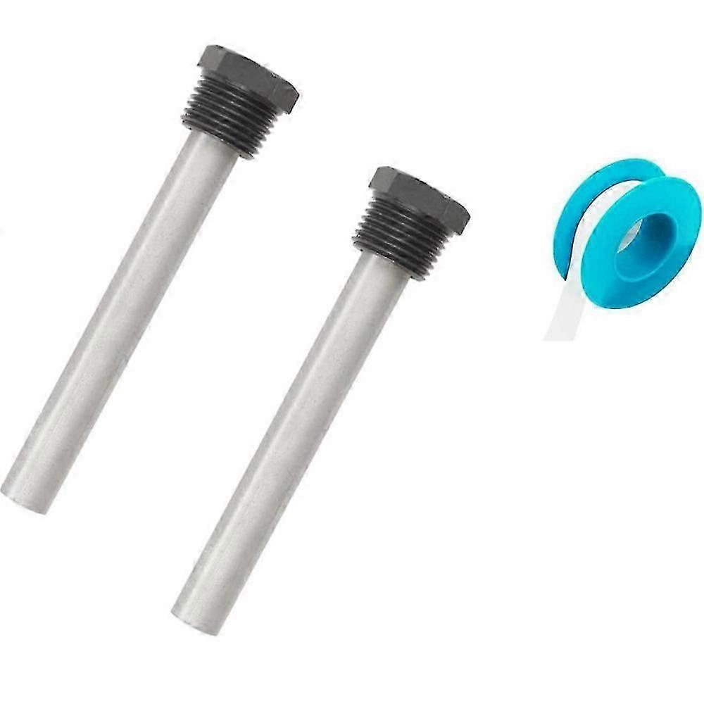 Aluminium-/zink-anodenstab Für Wohnmobil-warmwasserbereiter, Kompatibel Mit Atwood-heizungen, 2er-pack, 1/2-zoll-npt-anodenstab Für Wohnmobil-warmwassertanks, Kompatibel Mit Wohnmobil-heizungen – Jxlg