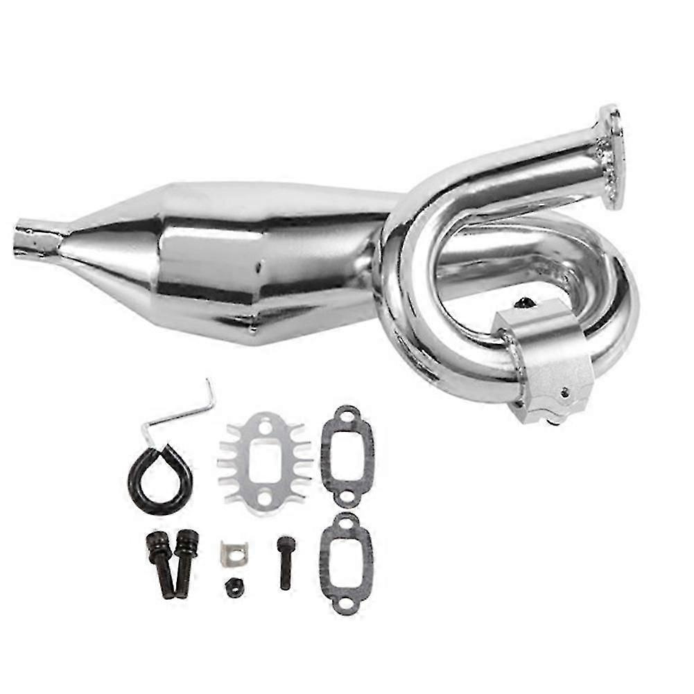 Kompatibel Mit 1/5 Hpi Rofun Baha Rovan Baja 5b Kingmotor Rc Car Racing Toys Parts Schalldämpfer Auspuffrohr-jxlgv
