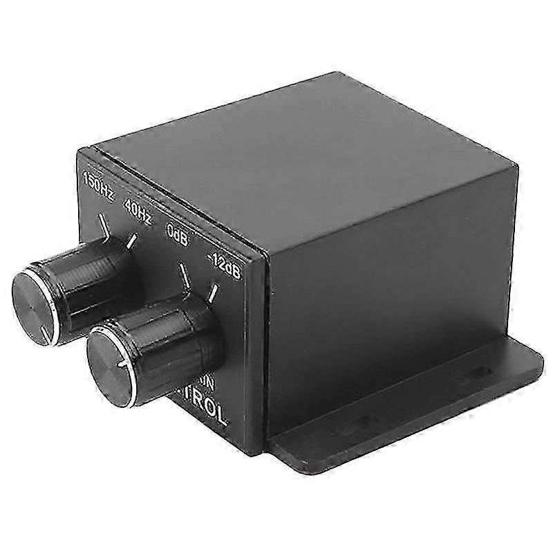 Auto-leistungsverstärker Audioregler Bass Subwoofer Equalizer Frequenzweiche Controller 4 Einstellmöglichkeiten Line-jxlgv