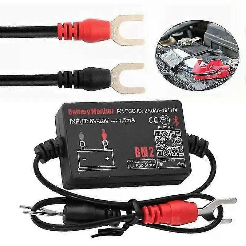 Bm2 Batteriemonitor-tester 12v Batteriemonitor Bluetooth 40 Autobatterieanalysator Lade- Und Anlassertest Spannungstester-jxlgv