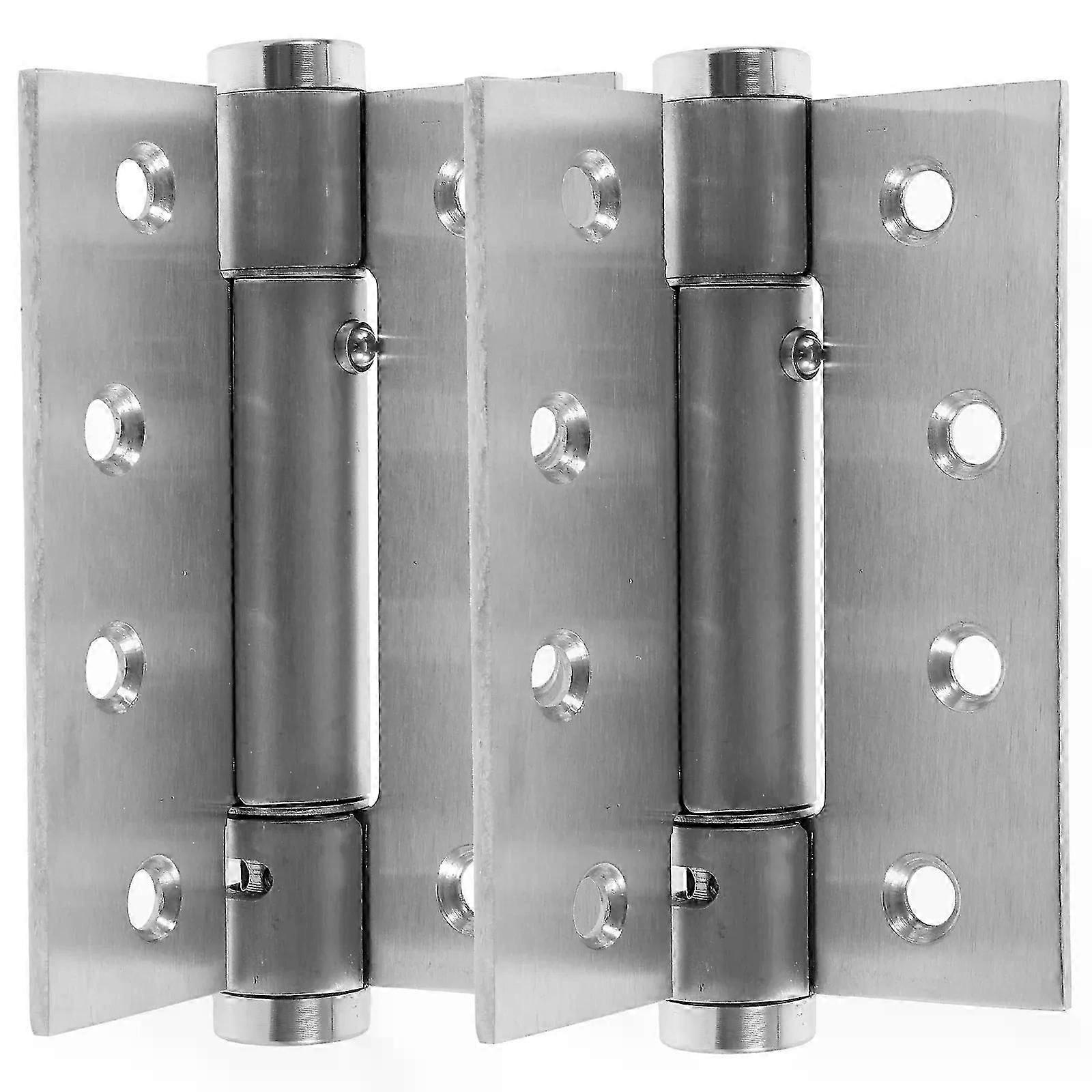 2 Stück Türfeder Zum Schließen Von Tür- Und Fliegengittertüren, Selbstschließendes Scharnier Aus Aluminiumlegierung, Passend Für Türen - Jxlgv