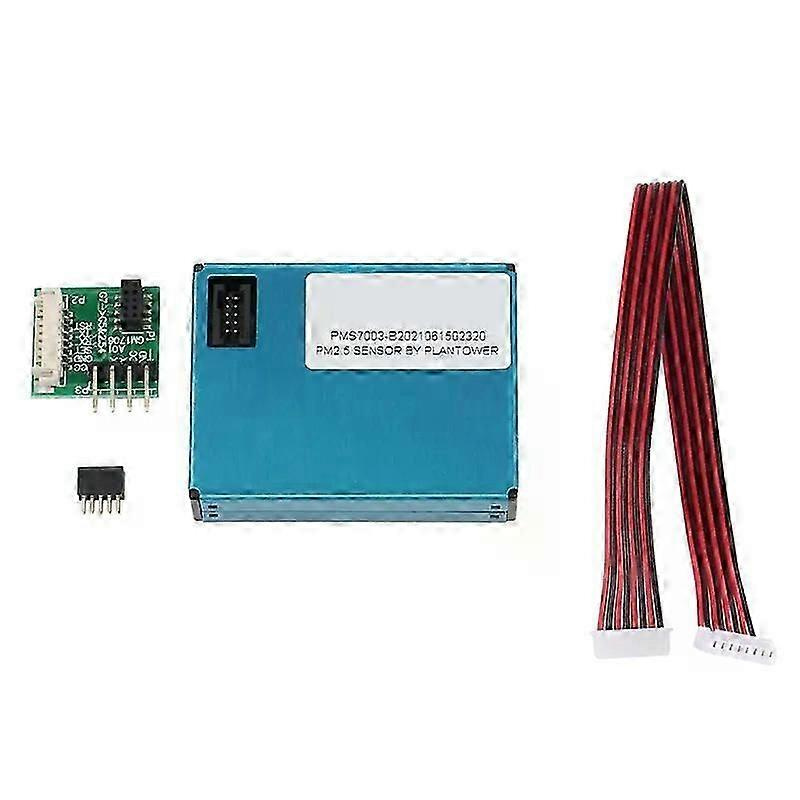 Pm25-staubsensor Pms7003 / G7 Flacher Digitaler Pm25-sensor (inkl. Übertragungsplatine + Kabel) - Jxlgv