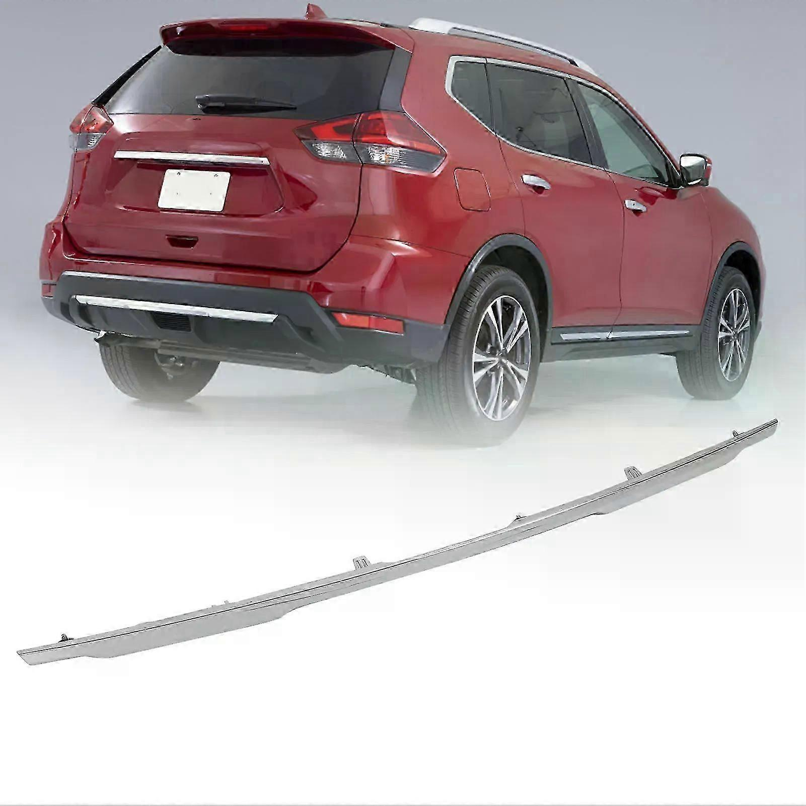 Zierleiste Für Die Hintere Stoßstange, Chrom, Elegante Optik, Teilenummer 85072 6fv0a, Passend Für Nissan Rogue Sl S Sv Bis Jxlgv