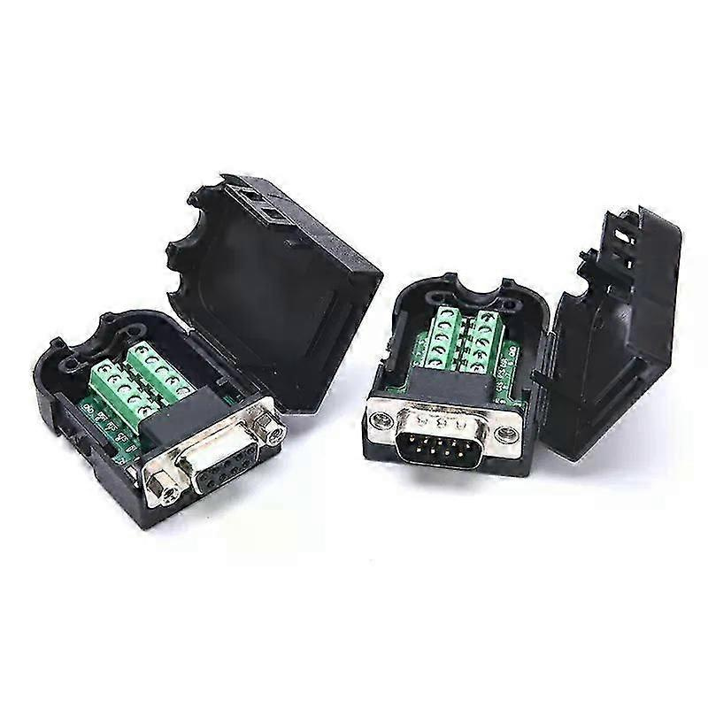Db9-steckverbinder, Rs232-stecker/buchse, 9-polige Rs485-breakout-klemmen, Com-steckverbinder – Jxlgv