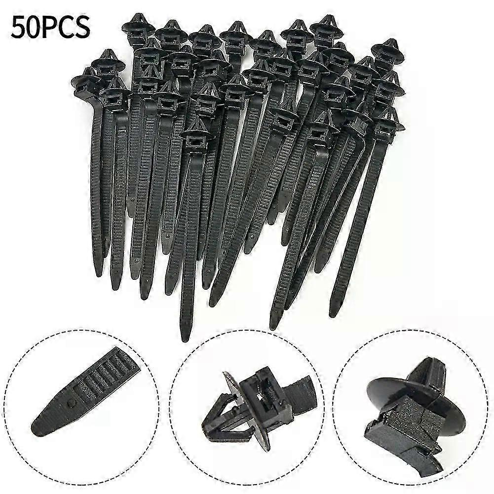 50 Stück Kabelbinder Aus Nylon Für Autos, Schwarz, 92 Mm X 5 Mm, Passend Für Alle Autos (jxlgv)