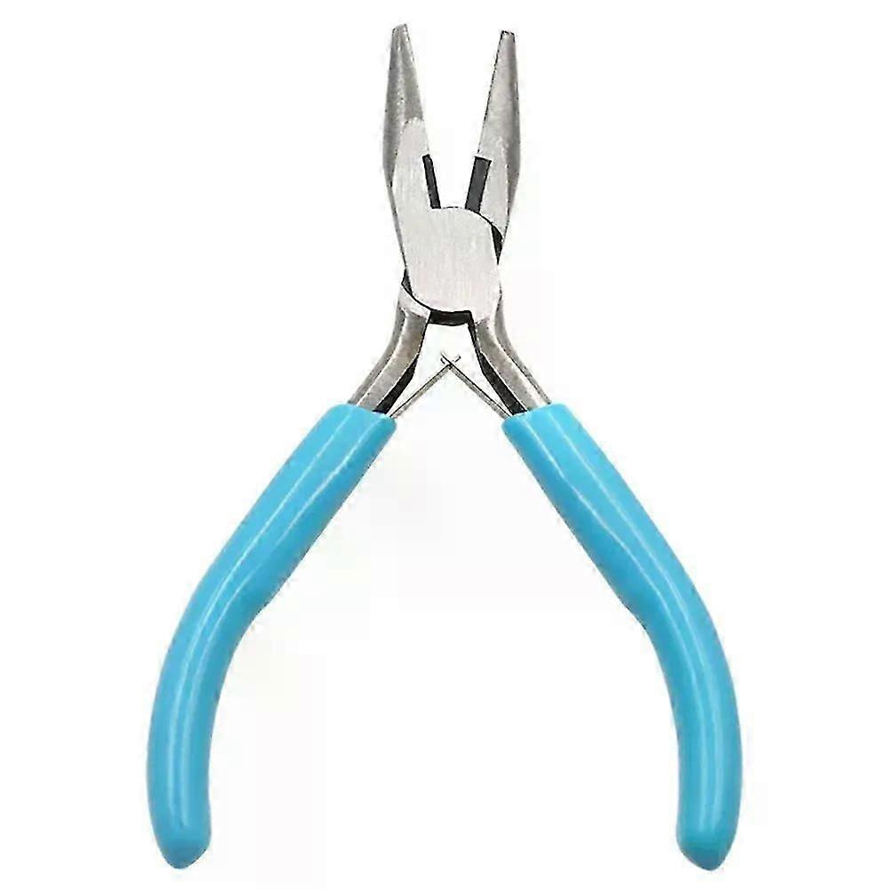1 Stück Kleine Zange Mit Gezahnten Kanten, Gebogene Spitzzange, Geeignet Für Schmuck, Perlen, Accessoires, Bastelarbeiten, Handwerkzeuge - Jxlgv