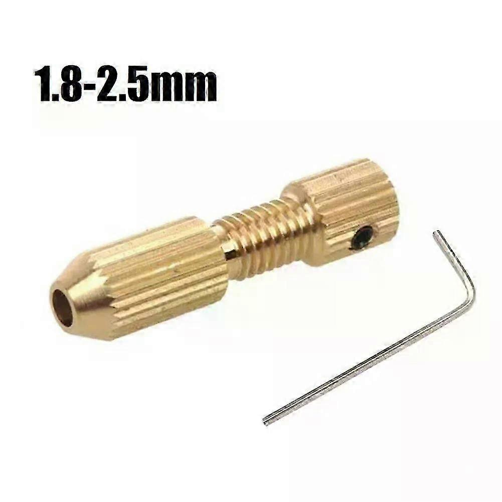 2-teiliges Bohrfutter-schlüsselset, 20-mm-wellenbohrung, Messing-motorwellenklemme, Kleiner Spannzangenadapter, Bohrfutteradapter-jxlgv