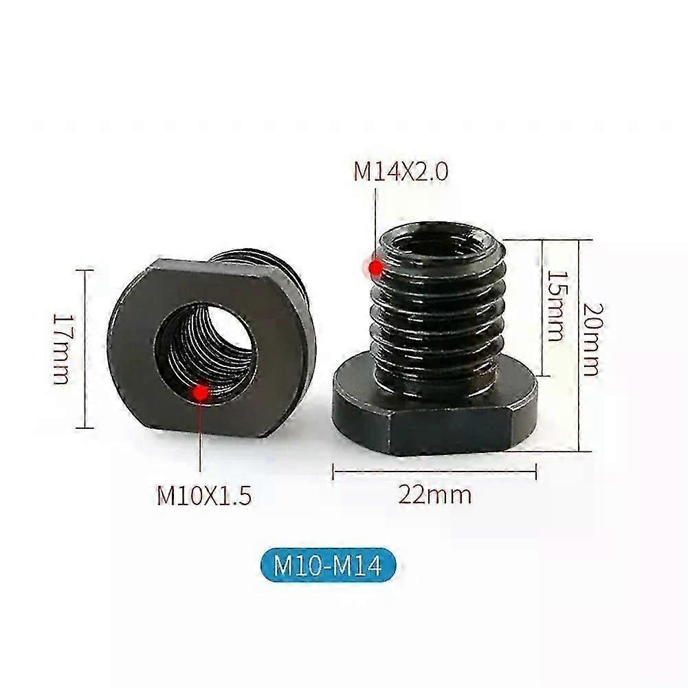 2-teiliger Winkelschleifer-adapter, Gewindeadapter M10/m16, 20 Mm, Passend Für Winkelschleifer Typ 100/m10, Zubehör Für Elektrowerkzeuge – Jxlgv