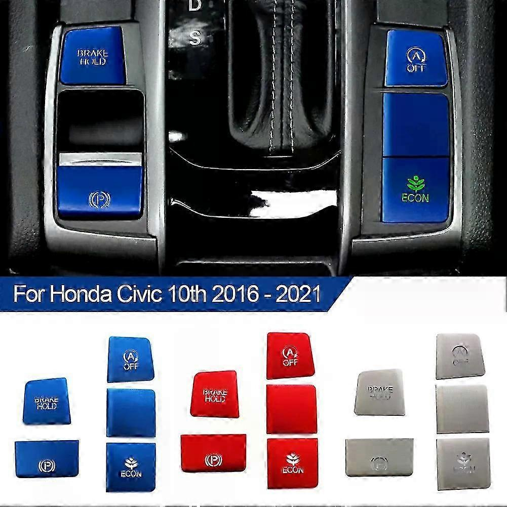 Elektronische Handbremse Patch Zentralbedienfeld Dekoration Modifikation Zubehör Passend Für Honda Civic 10. Generation 20-jxlgv