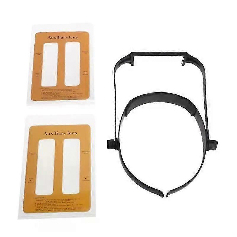 Kopfvergrößerungsglas Mit Austauschbaren Linsen (16x, 20x, 25x, 35x) – Tragbares Reparaturwerkzeug – Jxlgv