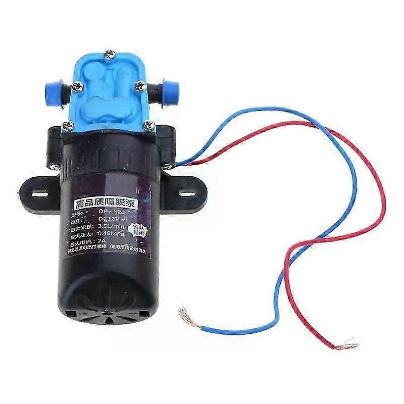 2a 12v Gleichstromanschluss, Geeignet Für Frischwasserpumpen, Selbstansaugende Sprühpumpe Mit Druckschalter, 35 L/min, Einstellbar, Geeignet Für Wohnmobile Und Boote, Bo-jxlgv