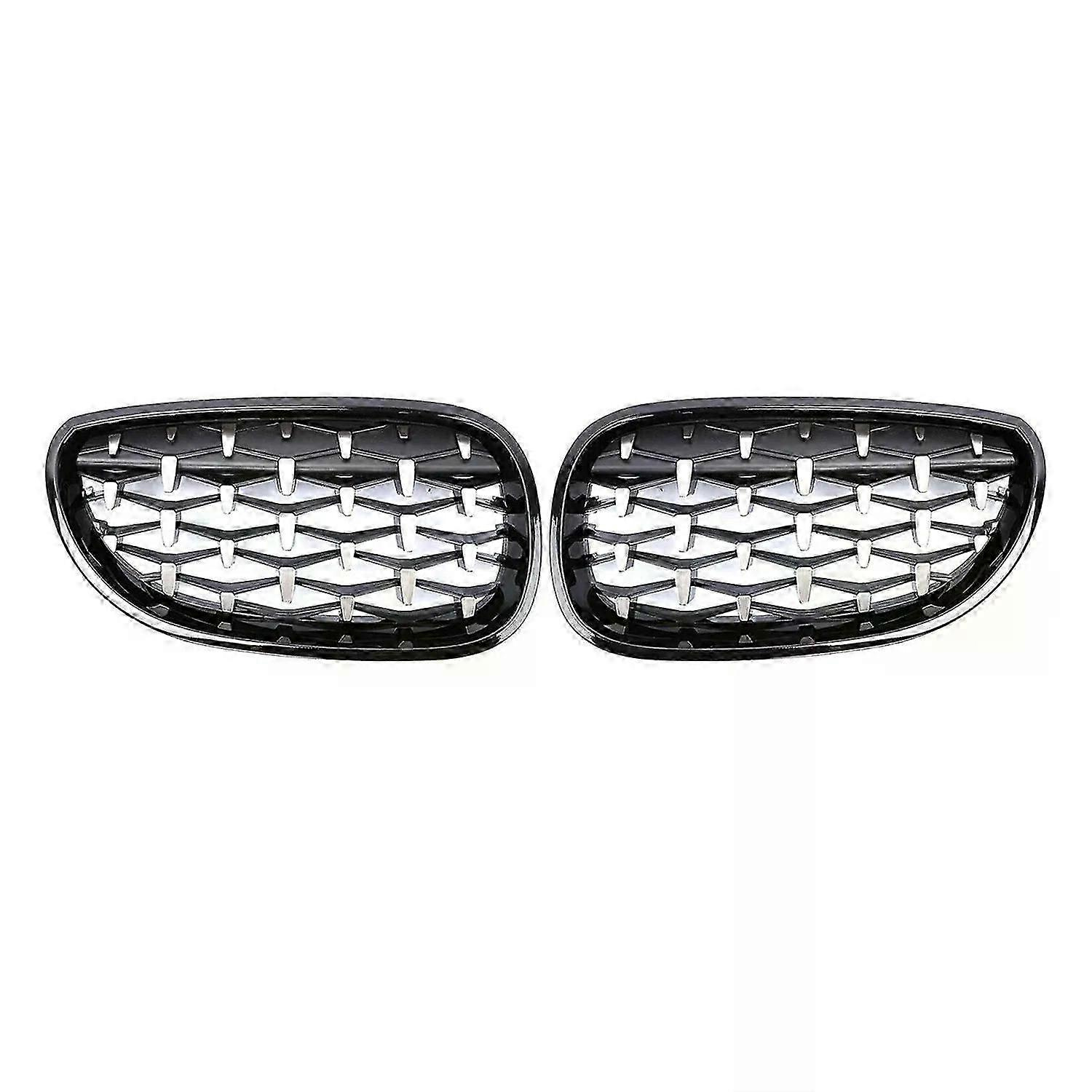 Frontstoßstangen-nierengrill In Diamantform, Passend Für Bmw E60 E61 5er 550i 535i M5 2003-2010 Meteor-jxlgv