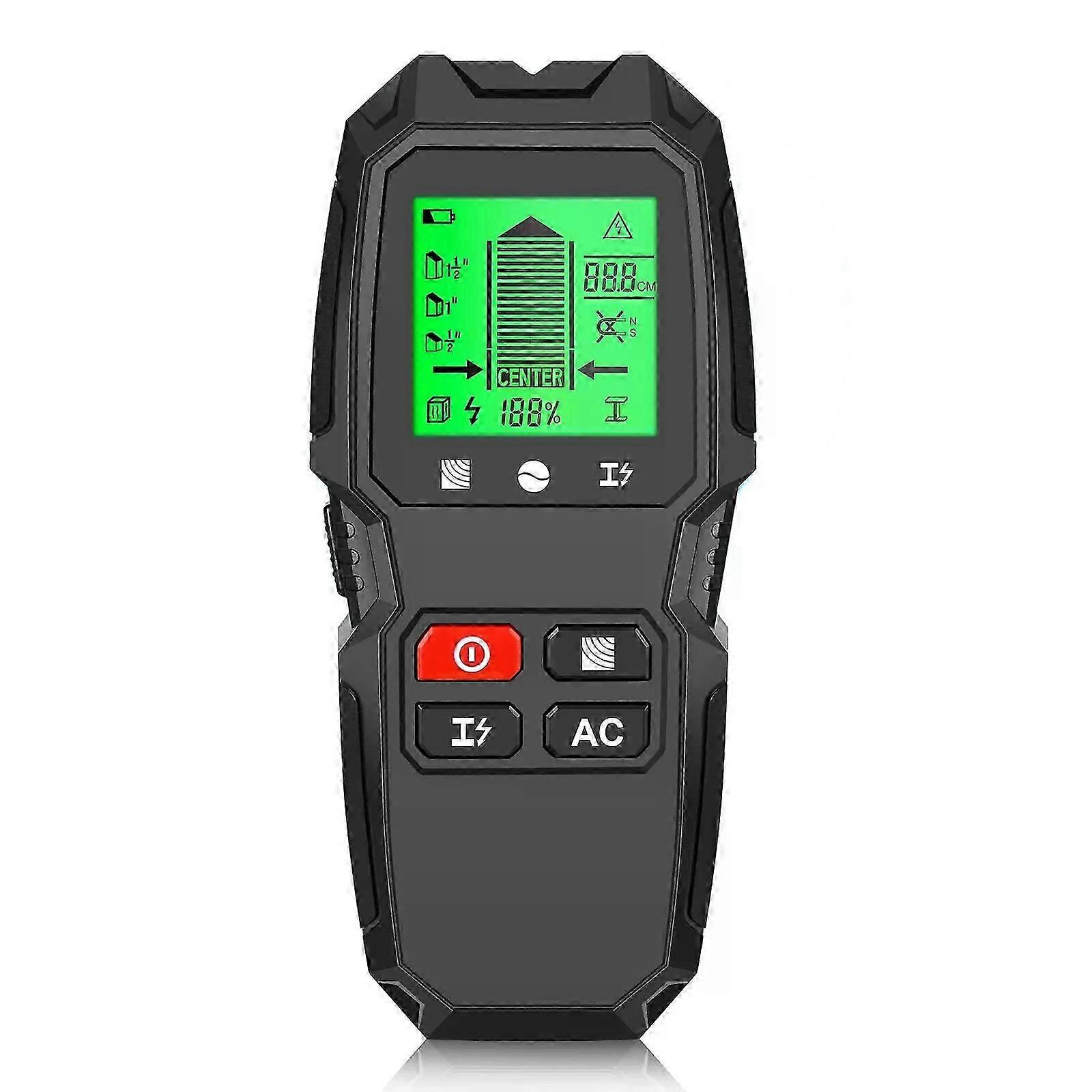 Elektronischer 5-in-1-balkensucher Mit Hd-lcd-display, Geeignet Zur Erkennung Von Holz, Metall Und Draht Mit Warnfunktion – Jxlgv