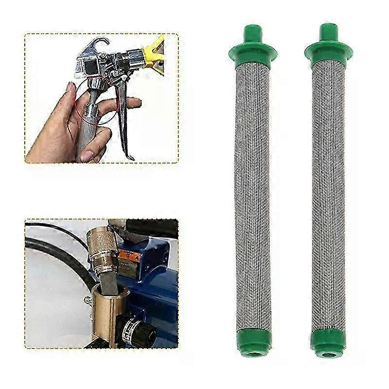 2 Stück Airless-spritzpistolenfilter, 60 Mesh, Edelstahl 304, Zubehör Für Elektrowerkzeuge Und Maschinen – Jxlgv