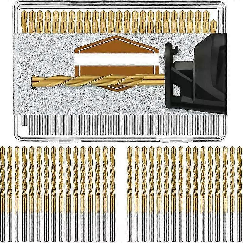 Gtbl 50-teiliges Set Trockenbau-pilotbohrer, 1/8 Zoll Durchmesser, Passend Für Spiralsägen – Jxlgv