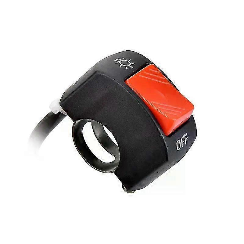 22 Mm Universal-motorrad-ein-/ausschalter Mit 5 Farben, Lenkerknopf, Rundstecker, Motorrad-moto-trail-scheinwerferlichtschalter – Jxlgv