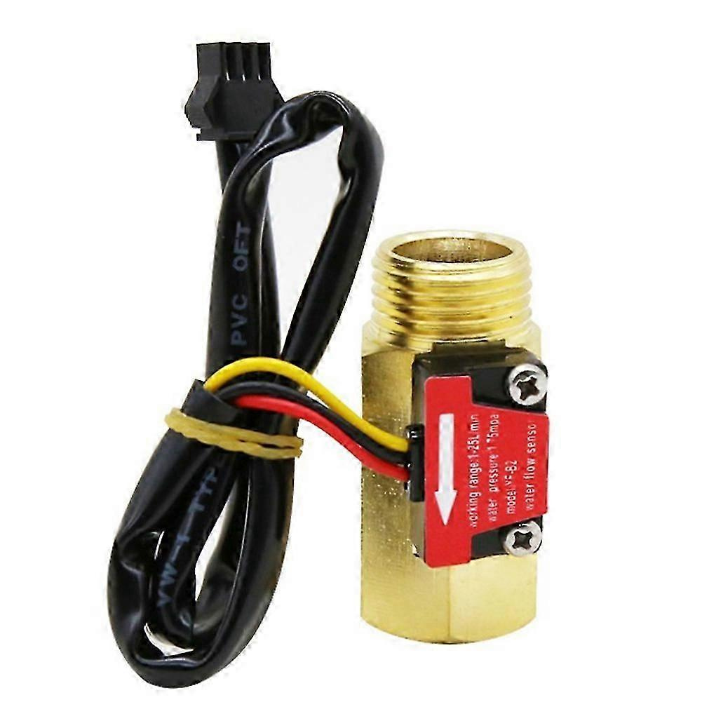 G1/2 Zoll Wasserdurchfluss-hall-sensorschalter Durchflussmesser Für Industrielle Turbinen Durchflussmesser Wasserdurchflusssensor Yf-b2-jxlgv