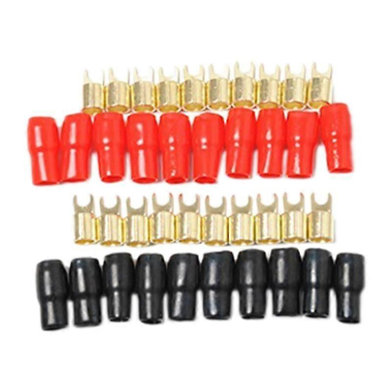 Kabelschuh-adapterstecker, Crimp-barriere-kabelschuhe, Lautsprecherkabel-anschlussstecker-4ga-jxlgv