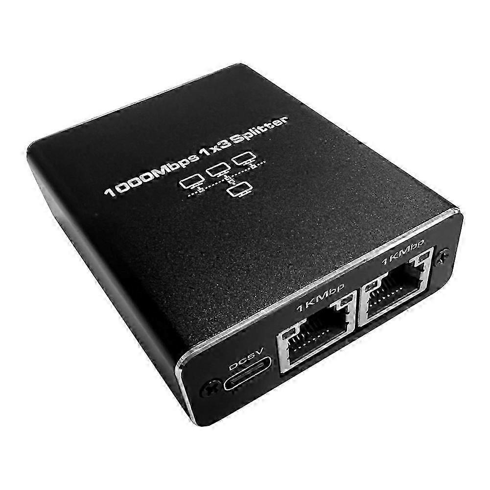 Gigabit-ethernet-rj45-splitter (1 Bis 3 Anschlüsse, 1000 Mbit/s)