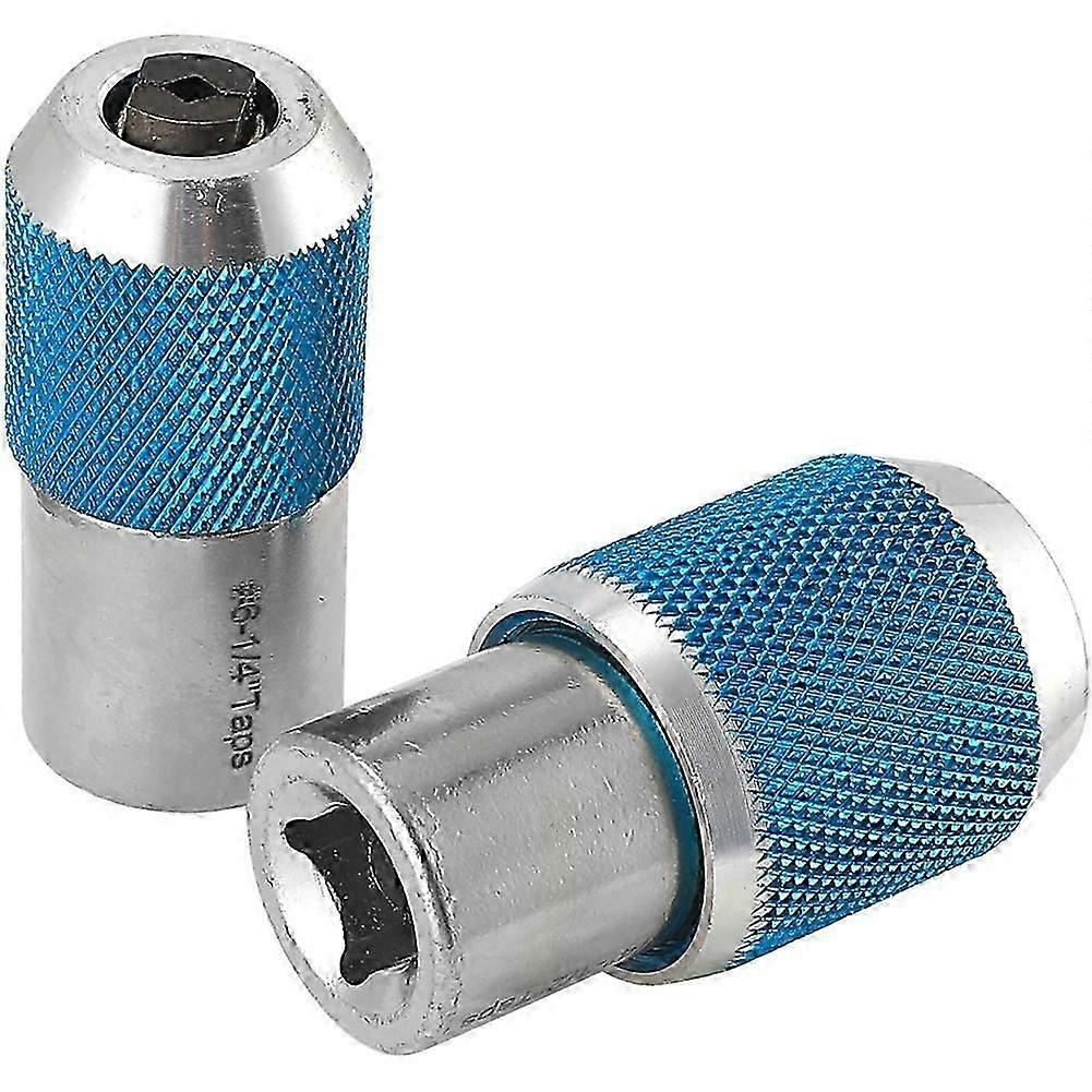 Gewindebohrer-steckschlüsselsatz, 2-teiliges Gewindebohrer-ausdrehwerkzeug, Gewindebohrer-steckschlüssel Mit 3/8"-steckschlüsseladapter, Kompatibel Mit Gewindebohrern, Reibahlen Und Schraubenausdreher
