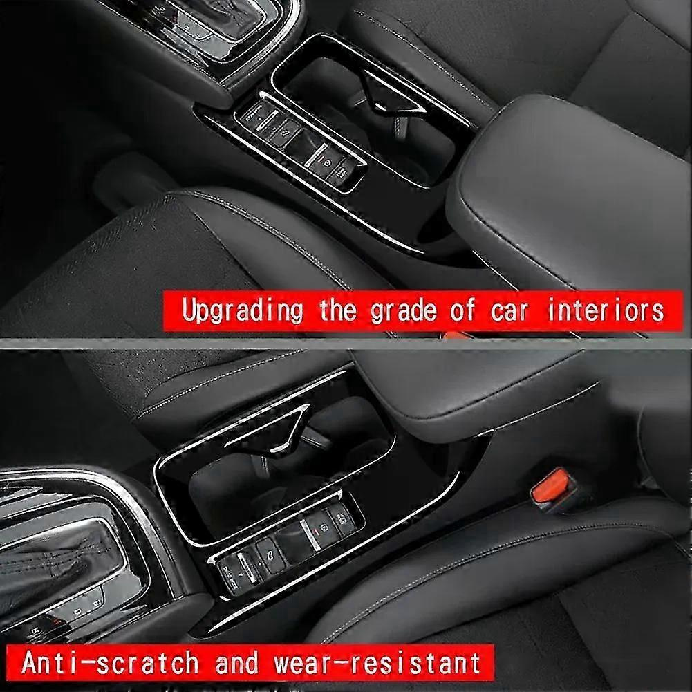 Glänzend Schwarze Zierleisten Für Die Mittelkonsole Mit Getränkehalter, Passend Für Honda Hrv, Hr-v Vezel 2022 (linkslenker, Jxlgv)