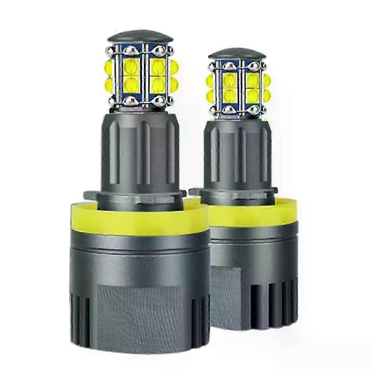 H8-scheinwerferlampe 6000k 120w Led Angel Eyes Mit Canbus, Passend Für Bmw E60 E61 E63 X5 E70 X6 E71 E90 E91 E92 E93 M3 E89-jxlgv