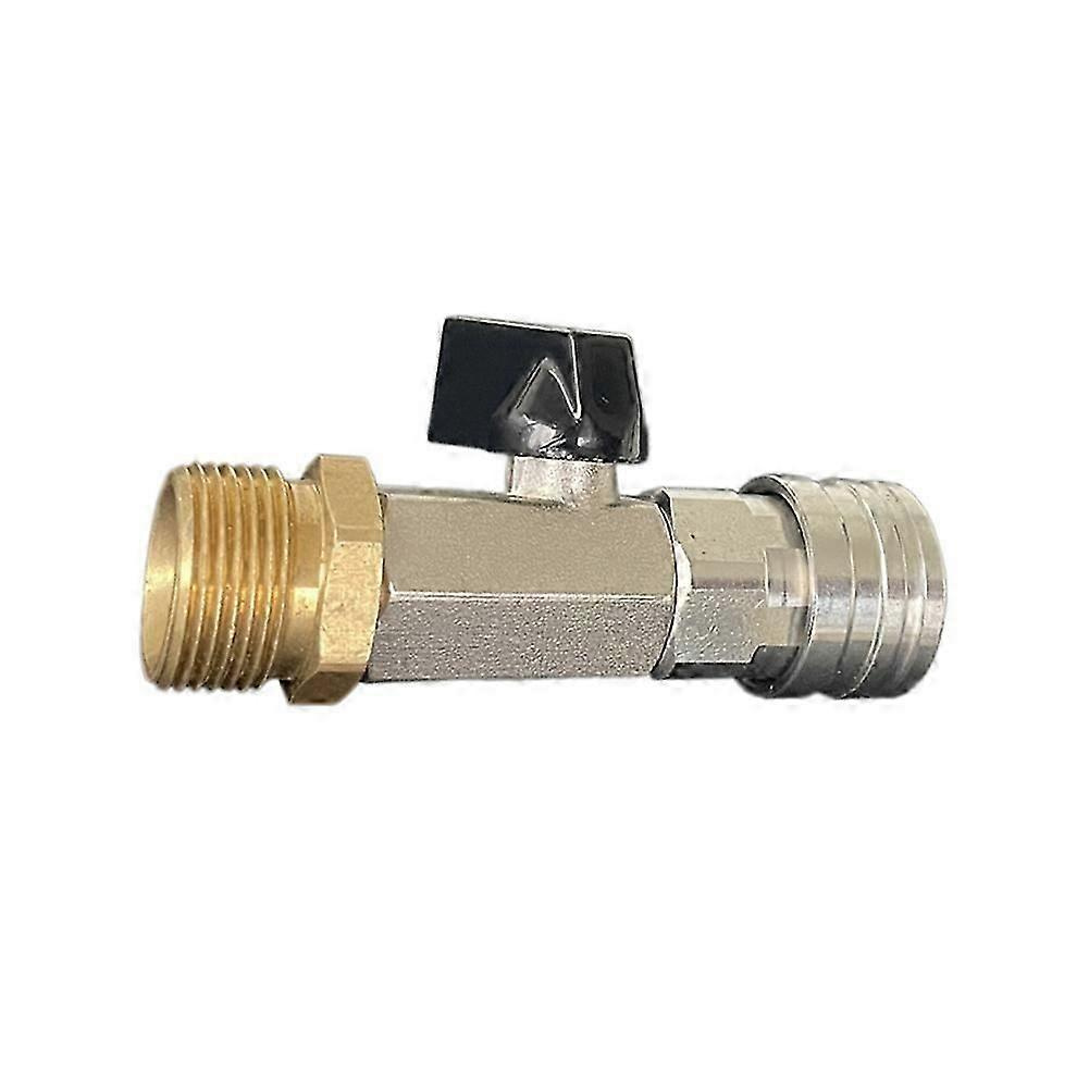 Kugelhahn Für Hochdruckreiniger, 1/4" Und M22 14 Mm Schnellanschluss Für Hochdruckreiniger-schlauchsteuerung, Wasserdurchflussschalter – Jxlgv