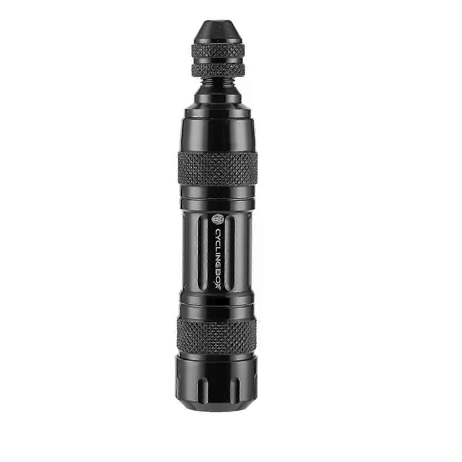 Tubeless-fahrradreifen-reparaturset, Ultraleichtes Vakuum-reifenreparaturwerkzeug Aus Aluminiumlegierung, Passend Für Mountainbike Und Auto, 3 Reparaturstopfen - Jxlgv