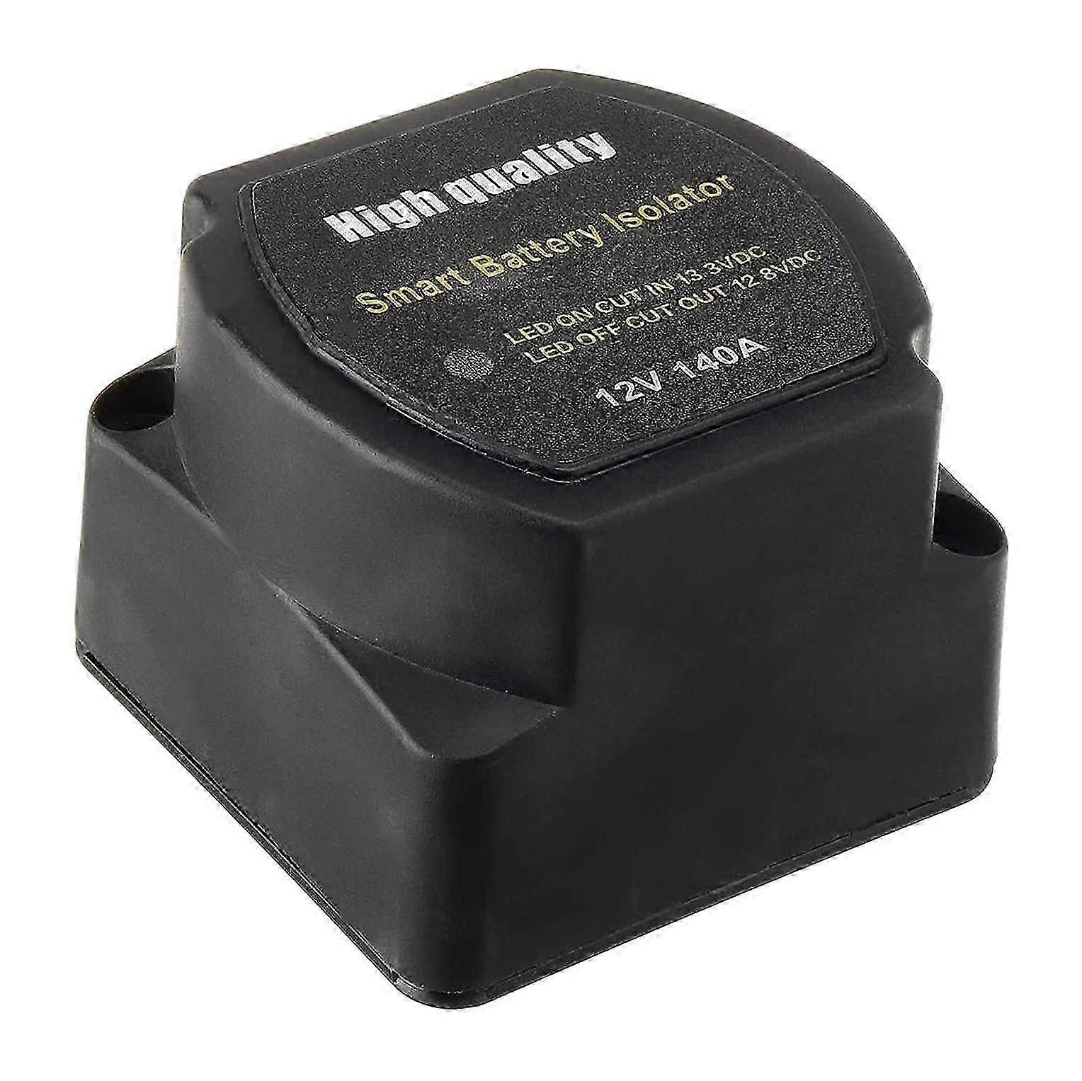 Intelligenter Doppelbatterie-trennschalter 12v 140 Ampere, Spannungsempfindliches Relais (vsr), Intelligenter Schalter Für Auto, Atv, Utv, Boote, Wohnmobile, Camper, Lkw – Jxlgv