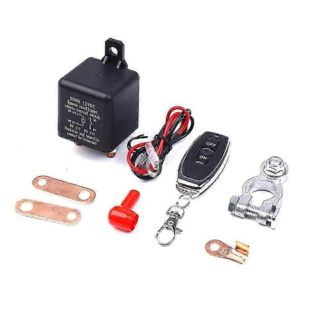 Intelligenter Kfz-batterietrennschalter Mit Drahtloser Fernbedienung, 12 V Dc, Drahtloser Trennschalter, Kfz-batterietrennrelais – Jxlgv