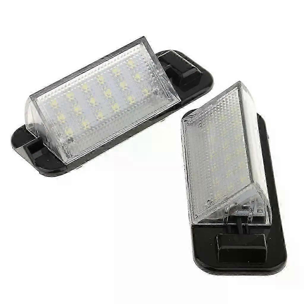 2 Stück 18-led-kennzeichenbeleuchtung, Fehlerfrei, Passend Für Bmw 3er E36 1992-1998-jxlgv