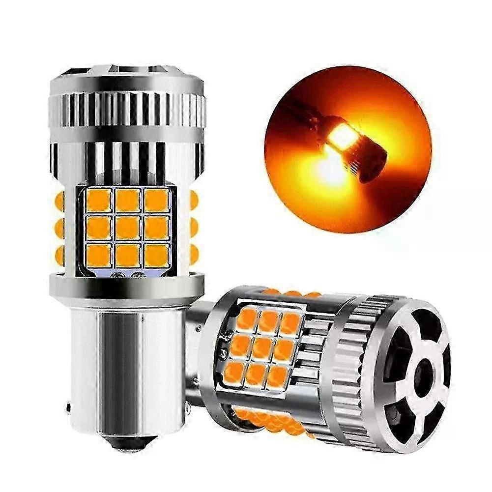 Led-autolampen 1156/1157/t20 Für Blinker, Scheinwerfer, Standlicht, Hell, 3030 36smd Py21w, Flackerfrei, Bremslicht – Jxlgv