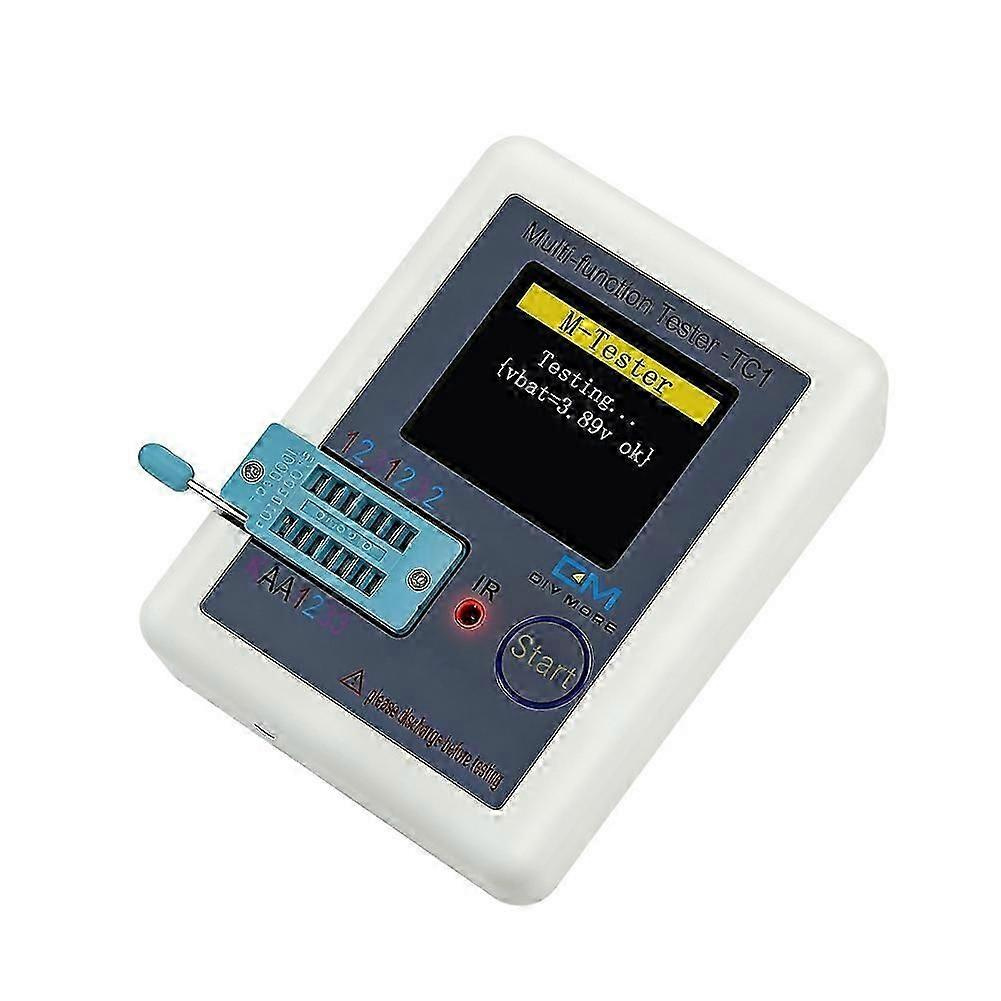 Lcr-tc1 Transistortester-multimeter Mit Farbigem Tft-display, Kompatibel Mit Dioden, Trioden, Mos/pnp/npn-transistoren, Kondensatoren, Widerständen Und Transistoren – Jxlgv