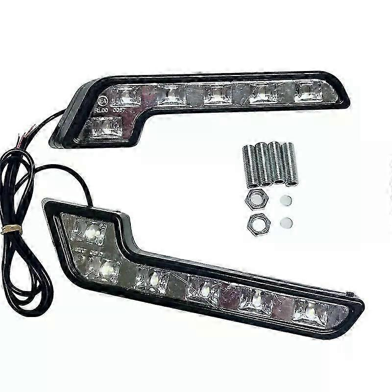 2x 12v Superhelle Led-tagfahrlichter, Passend Für Autos, Wasserdichte Led-fahrleuchten, Nebelscheinwerfer, Auto-jxlgv