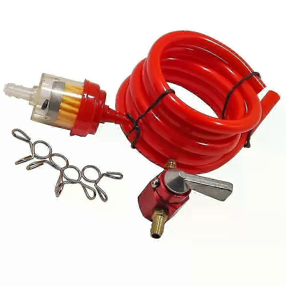 6-mm-kraftstofftankschalter Für Atv, Mini-motocross, Dirtbike Und Pitbike, Benzinfilter, Schlauch, Rohr, Inline-klemmen, 70–160 Cm³, Jxlgv