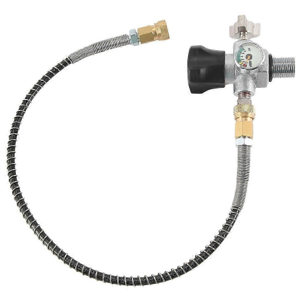 M18x1,5 Gewinde 4500psi Scba Ventilregler Füllstationsschlauch Für Pcp-druckluftflasche-jxlgv