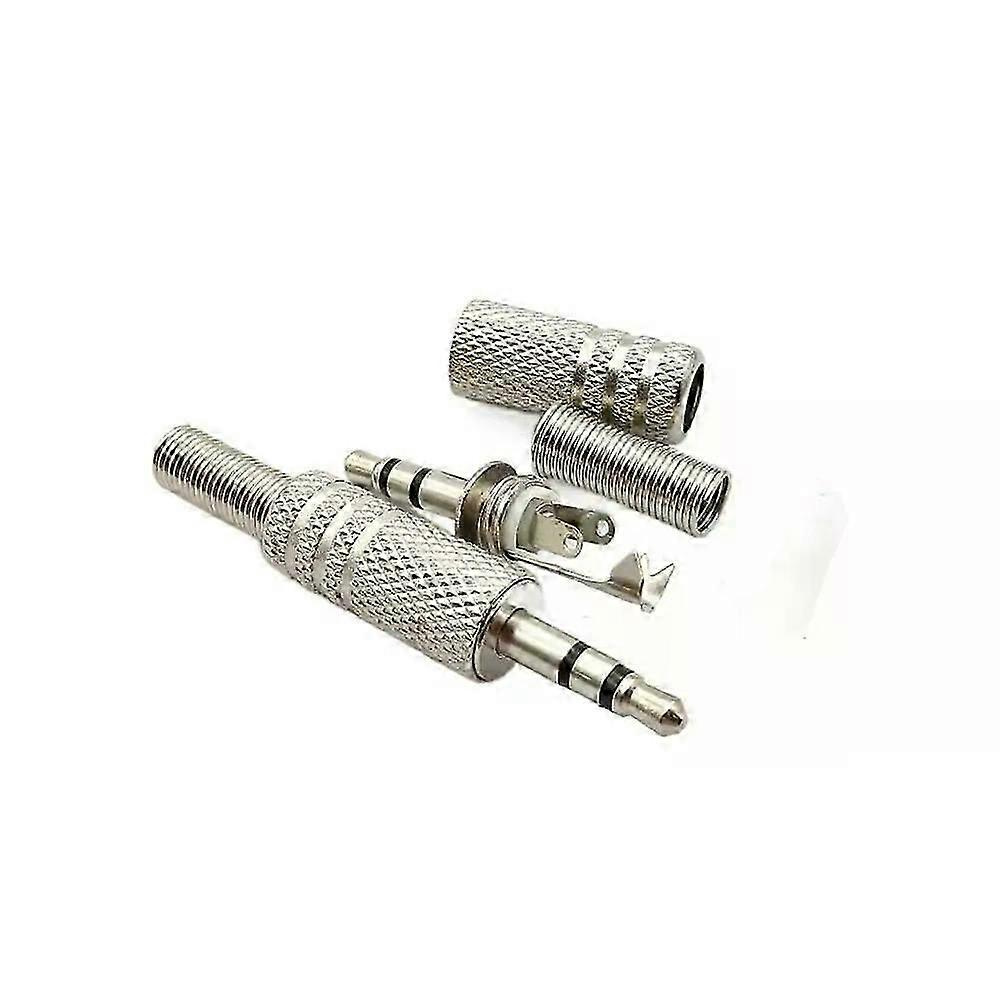 Ersatz-35-mm-3-poliger Stecker (männlich) Für Kopfhörer, Passend Zum Löten, Für Die Meisten Kopfhörerbuchsen – Jxlgv