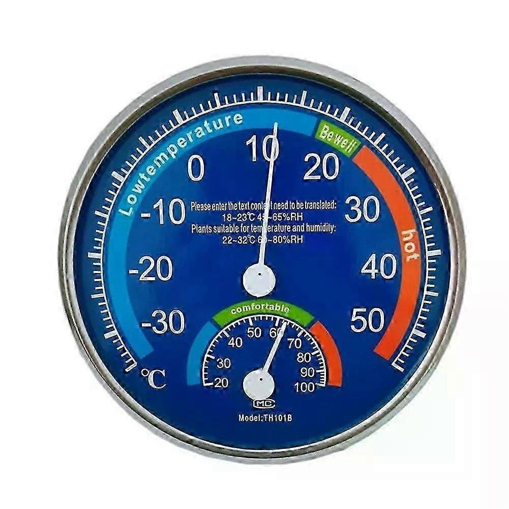 Thermo-hygrometer Abs Schwarz/blau Raumklimaregelung Innenthermometer Hygrometer Thermo Analoge Luftfeuchtigkeit-jxlgv