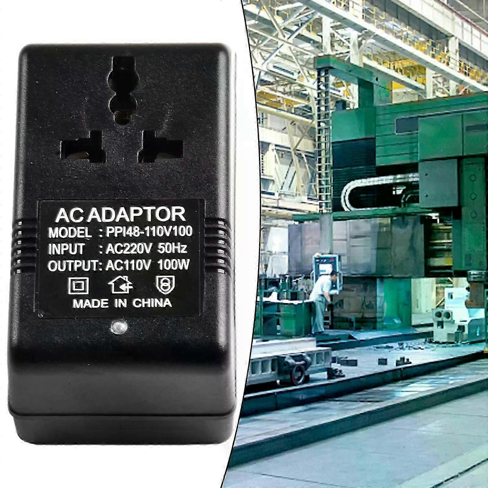 1 Stück Spannungswandler, Abwärtstransformator Für Mers Reiseadapter, 220 V Auf 110 V, 50/100 W, Transfit Für Mer-jxlgv