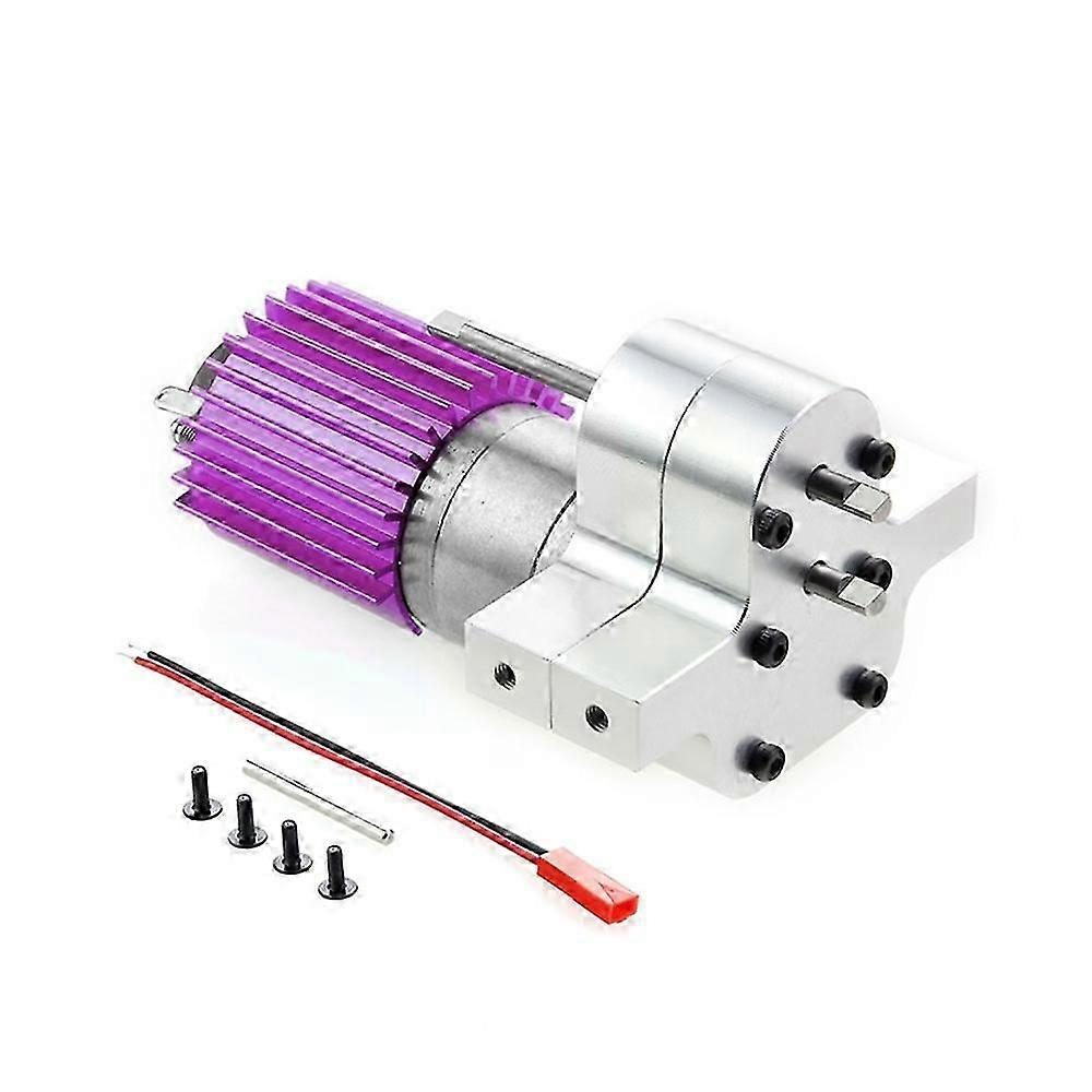 Metall 370 Motorgetriebe Für Wpl C14 C24 B24 B36 Mn D90 D99 Mn99s Rc-car-upgrade-teile, Silber-jxlgv