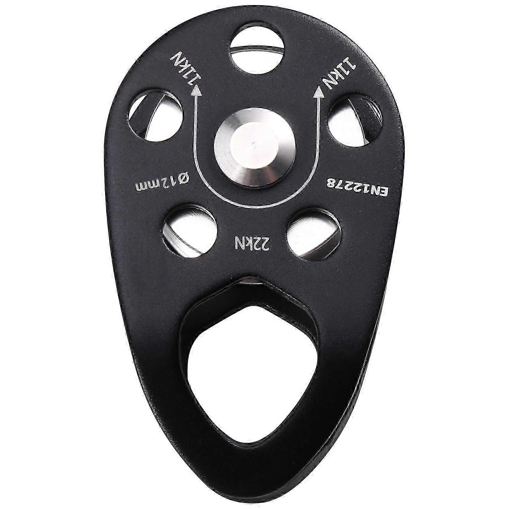 Mikro-rolle 22 Kn, Bewegliche Einzelrolle, Wangenform, Kompatibel Mit 12-mm-seil, Geeignet Für Kletter- Und Rettungshebearbeiten – Jxlgv