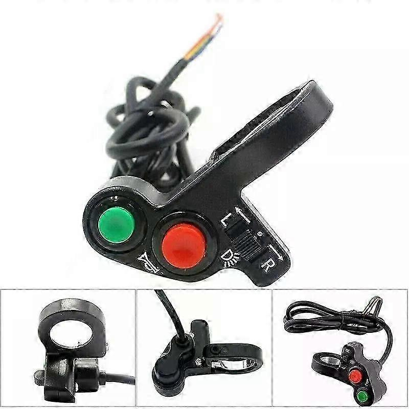 Motorrad-lenkerschalter (22 Mm), Hupe, Blinker, Ein-/ausschalter, Lichtschalter Für E-bikes Und Roller (7/8 Zoll) – Jxlgv