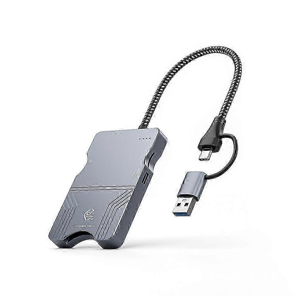 Multifunktionales Mobiles Festplattengehäuse Mit Dual-interface, Cfexpress 10 Gb High-speed-kartenleser, Kamerakartenleser – Jxlgv