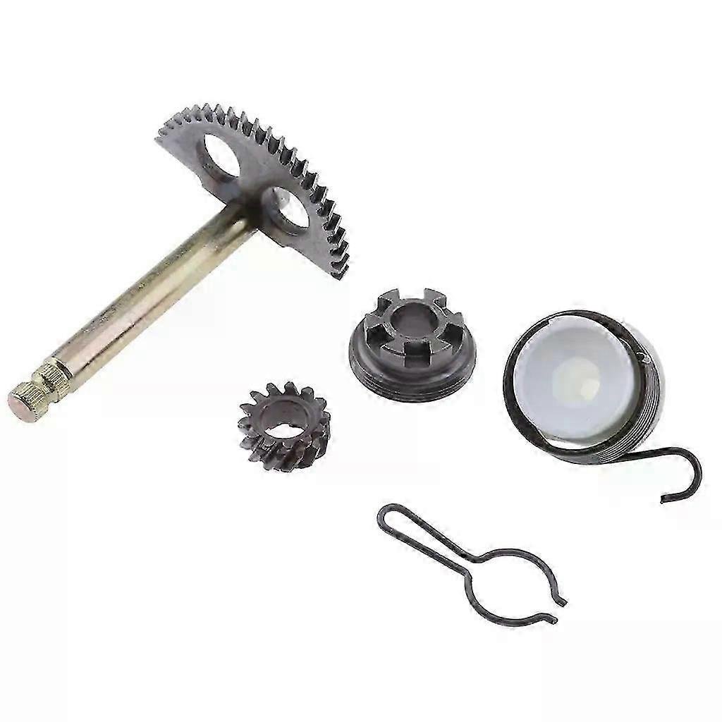 Motorrad-kickstarterwellen-startermotor-kit Passend Für Pw50 50-jxlgv