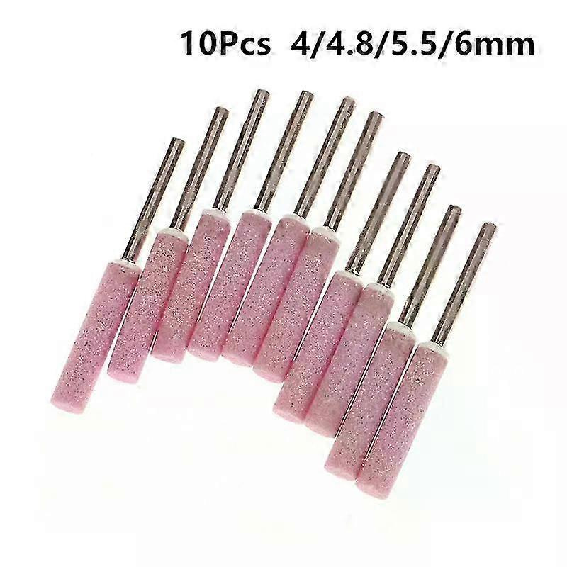 10-teiliges Kettensägen-schärfset Mit Schleifsteinen (4/48/55/6 Mm) Zum Polieren Von Metallen – Jxlgv