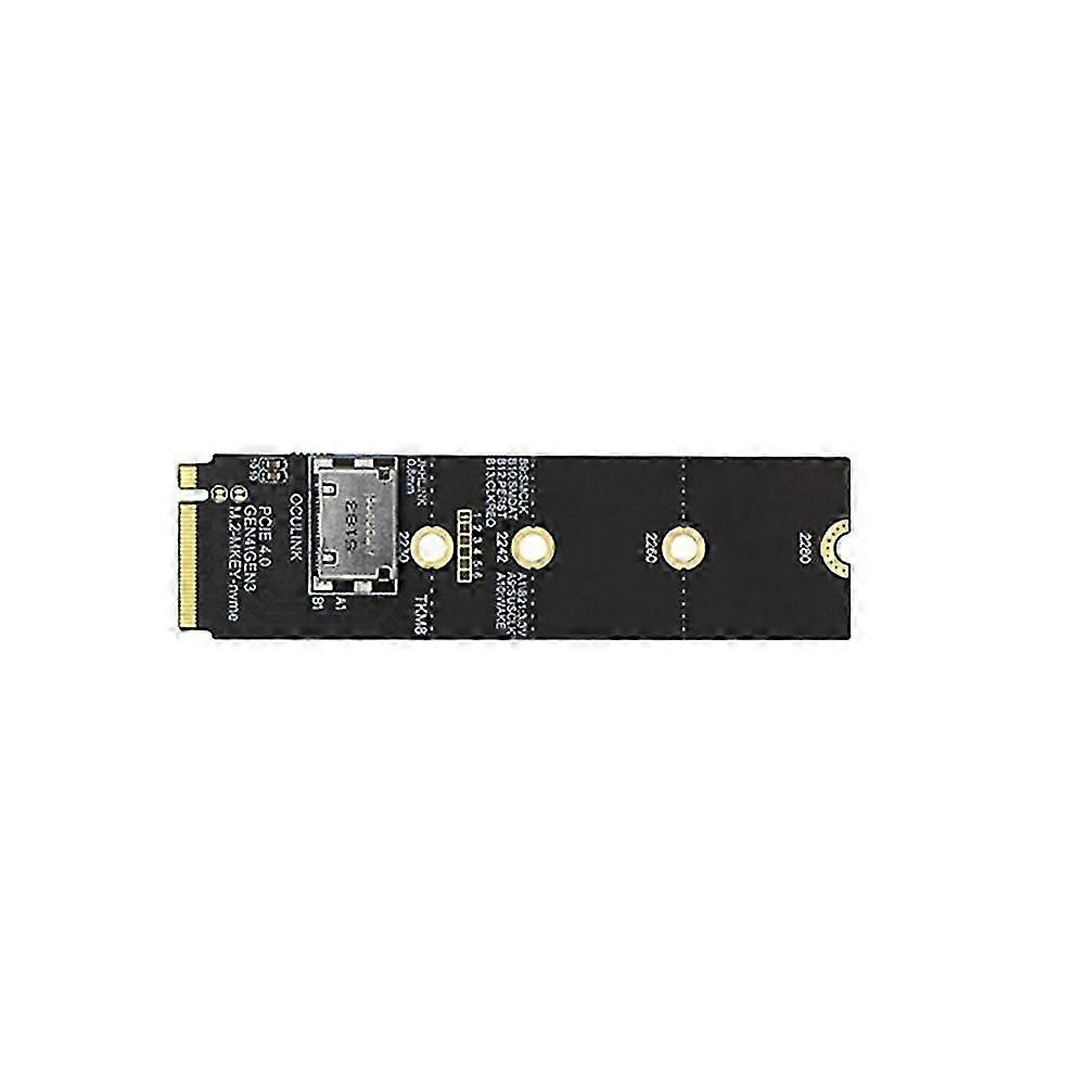 Für Oculink Sff 8612 Auf M.2 Für Nvme M-key Ssd Sff-8612 Riserkarte (weiblich) Pcie 4.0 X4 Für U.2 Ssd-festplattenkonverter-jxlgv
