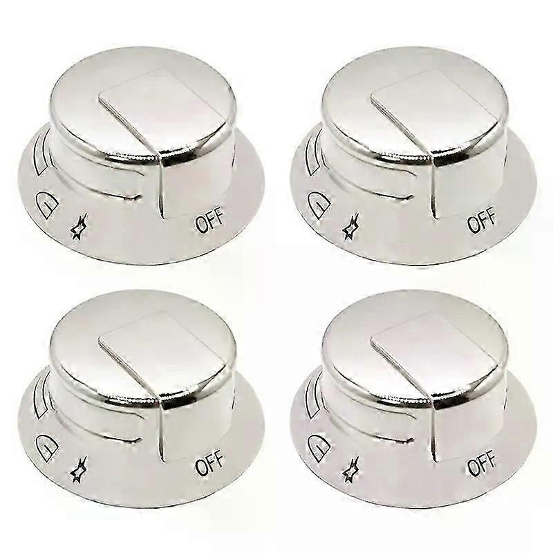 4er-pack 318569904 Kochfeld-brenner-bedienknopf Passend Für Frigidaire Electrolux, Ersetzt 3514026 Ap5809436 Ps9495257 Eap9495257-jxlgv