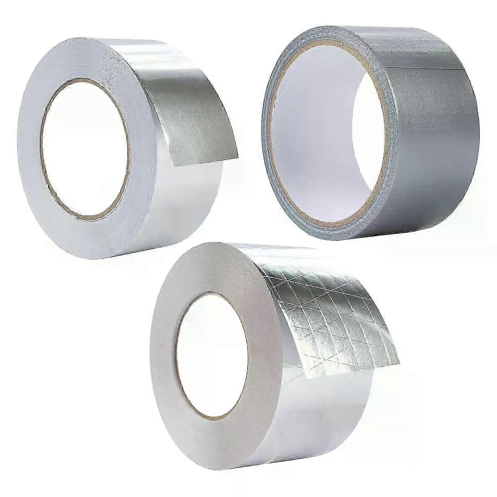 2 Zoll X 82 Fuß Aluminiumfolienband, Geeignet Für Lüftungskanäle Und Metallreparaturen - Jxlgv