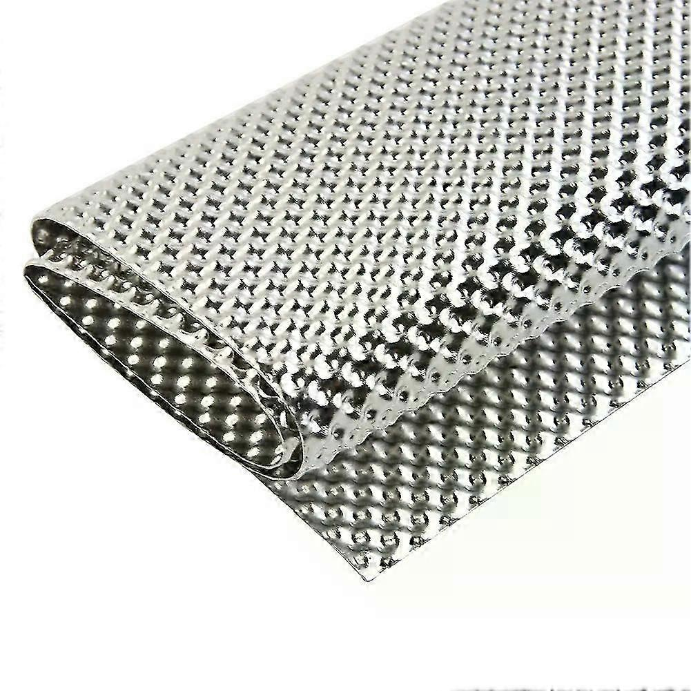 Hitzeschild Aus Geprägtem Aluminium, Spritzwand, Bodenwanne, Kraftstofftank, Silberner Turbo-krümmer, 300 X 500 Mm Auspuffanlage, Elektrik-jxlgv